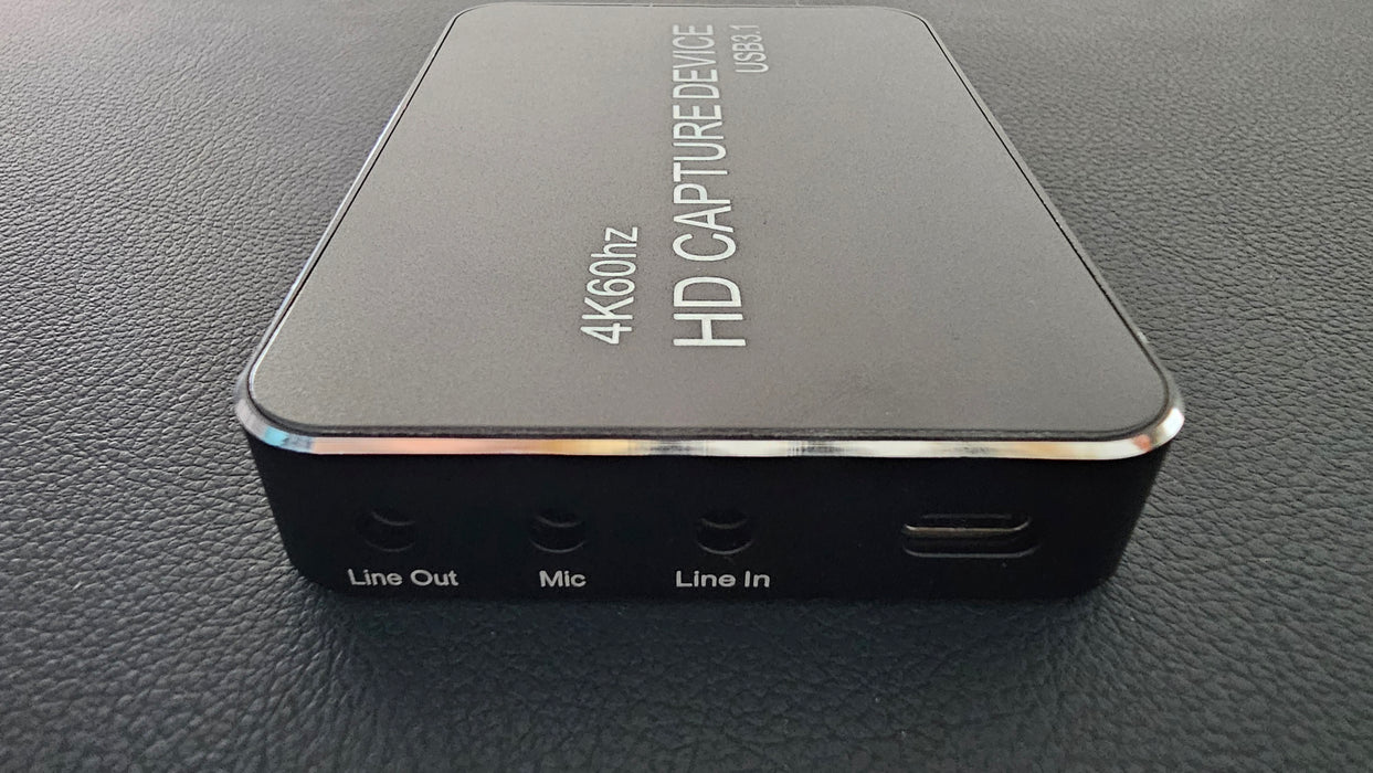 4K Video Capture Box for Team ,Zoom, Livestreaming