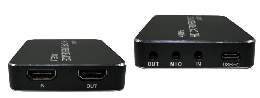 4K Video Capture Box for Team ,Zoom, Livestreaming