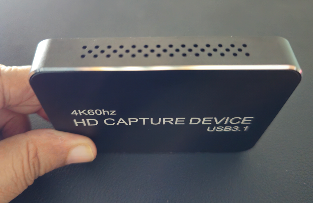 4K Video Capture Box for Team ,Zoom, Livestreaming