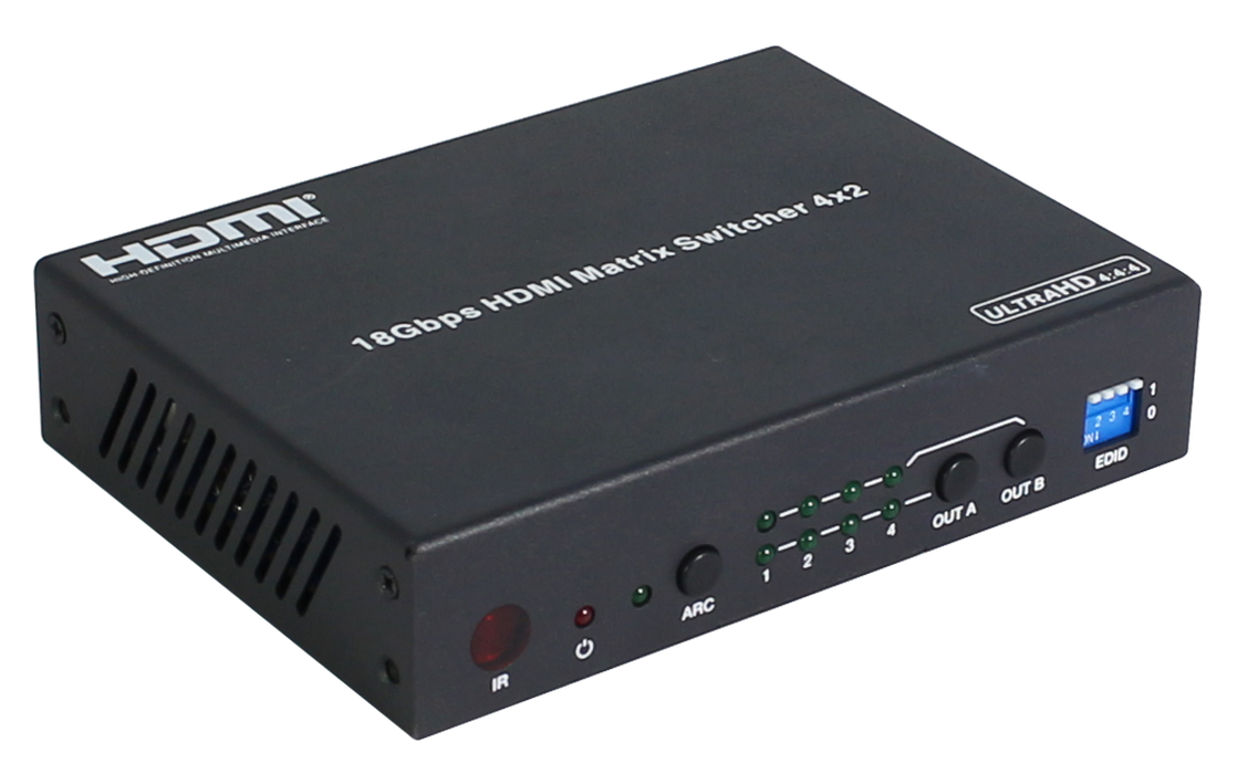 HDMI 2.0 Matrix 4x2 freeshipping - Cadenceberge