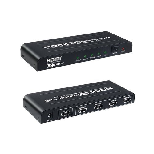 HDMI 2.0 Splitter 1×4 Res Support 4K/60Hz HDCP 2.2 freeshipping - Cadenceberge
