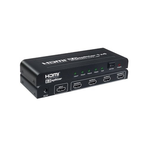 HDMI 2.0 Splitter 1×4 Res Support 4K/60Hz HDCP 2.2 freeshipping - Cadenceberge