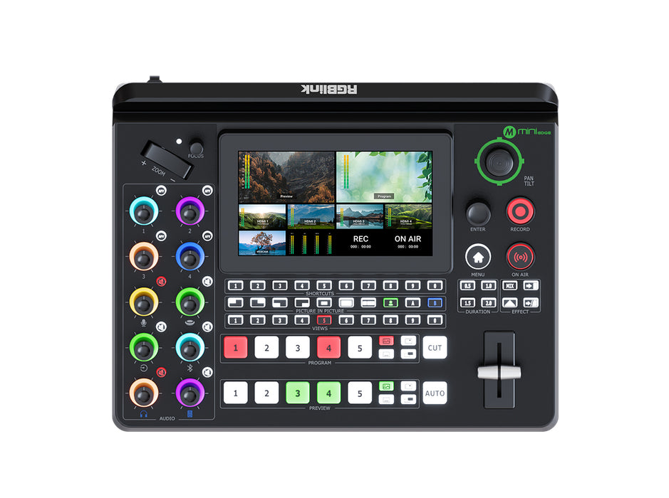 RGB Link mini-edge, 5 Channel All-in-One Switcher.