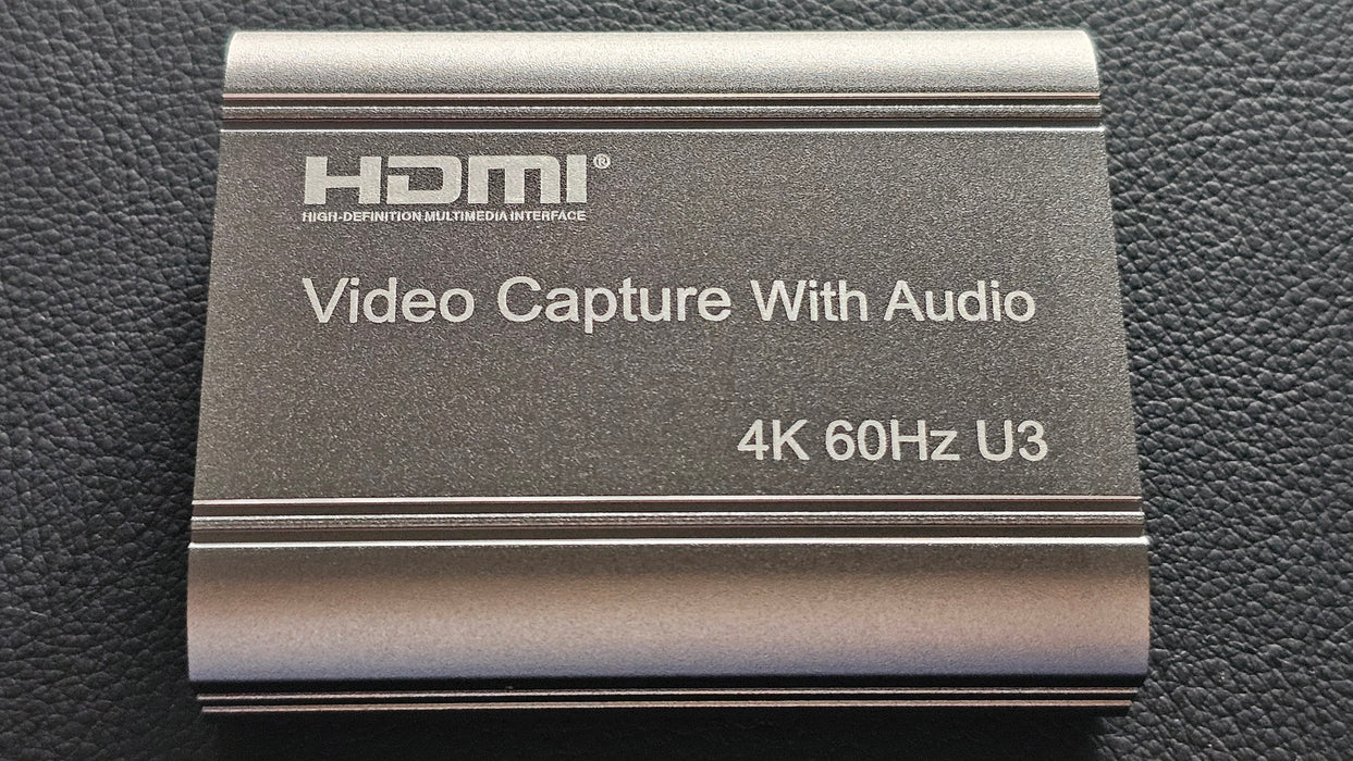 HDMI Video capture with Audio Sterio Audio Out