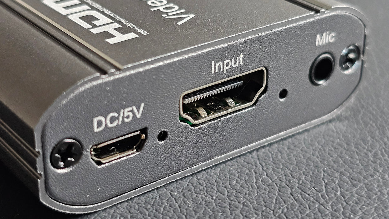 HDMI Video capture with Audio Sterio Audio Out