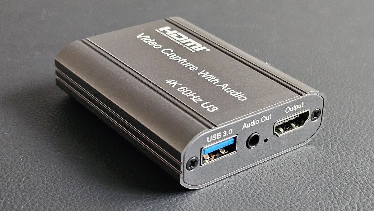 HDMI Video capture with Audio Sterio Audio Out