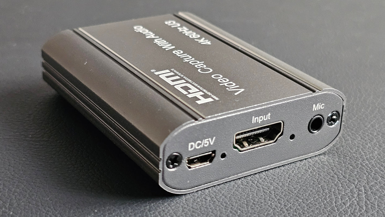 HDMI Video capture with Audio Sterio Audio Out