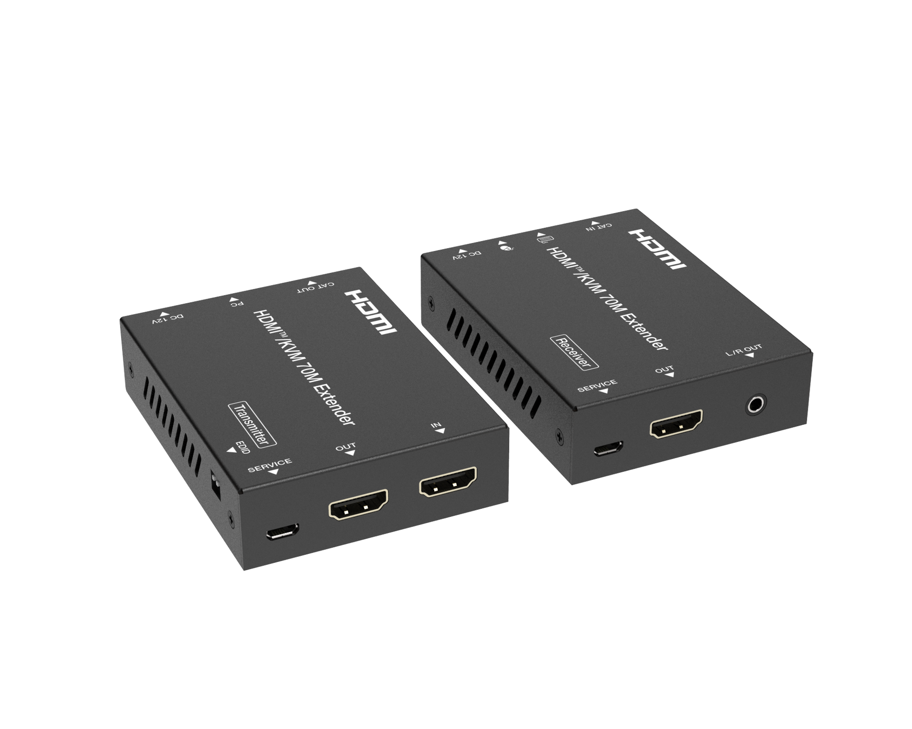 18Gbps HDMITM Extender (70m)  with KVM- CADHDCEDB70SKP