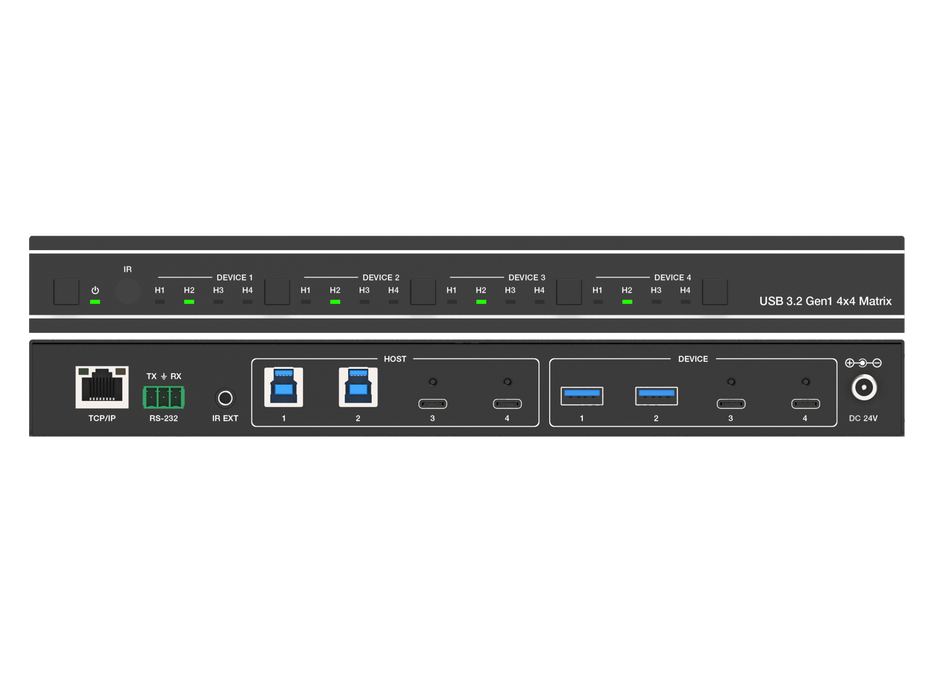 4x4 USB 3.2 Gen 1 Matrix -Cadenceberge -CAD-MX44U3C