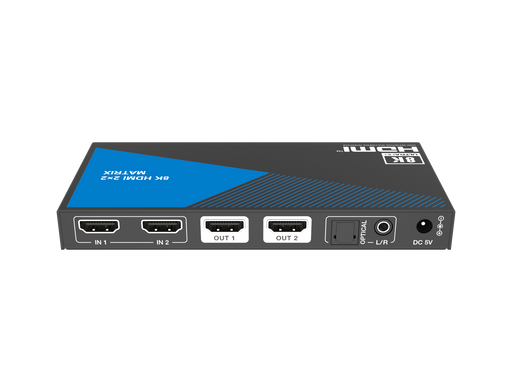 8K HDMI 2x2 Matrix Switcher- CAD-MXC22A