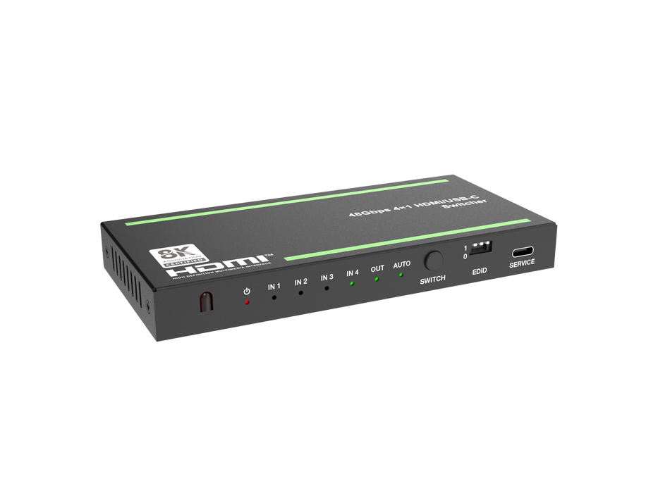 48Gbps 4x1 HDMI/USB-C Switcher
