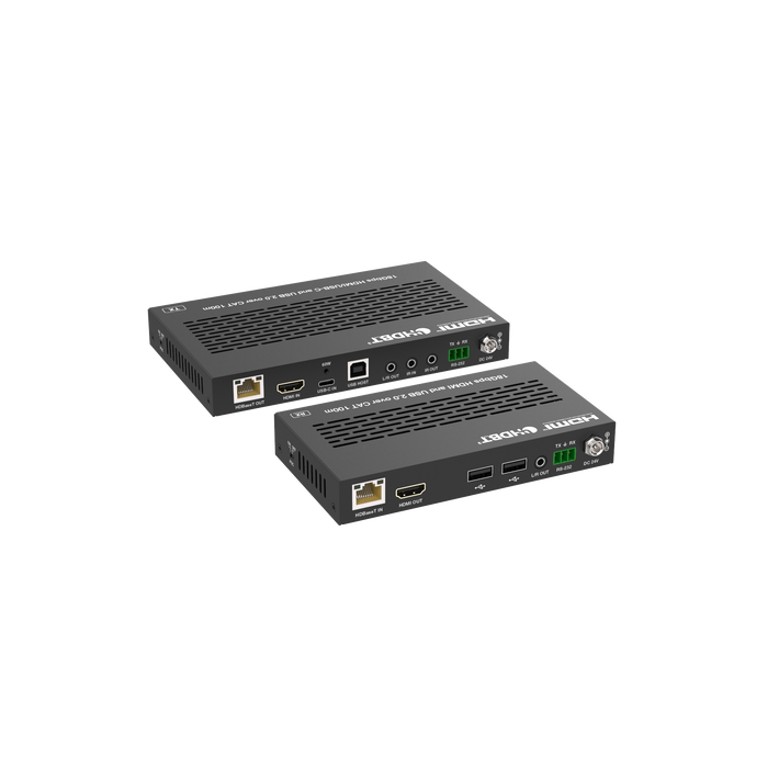 18Gbps HDMI/USB-C over HDBaseT 3.0 Extender (100m) with USB 2.0