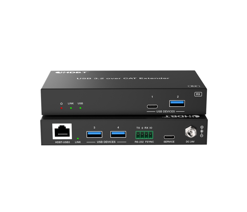 2-Port USB 3.2 Gen 1 Extender (100m)