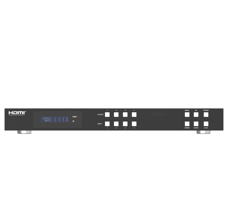 4K30 HDMITM 4x4 Seamless Matrix With Video wall -CAD-MX944SL