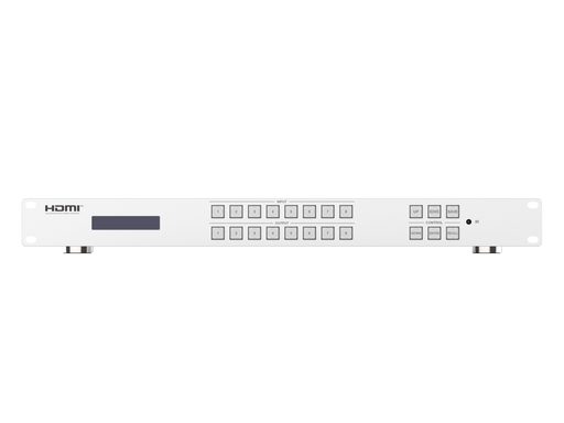 Matrice HDMI 4K 60 Hz 8x8 8x16 avec 8 récepteurs HDBaseT et extension Matrice HDMI 4K 60 Hz 8x8 8x16 avec 8 récepteurs HDBaseT et extension