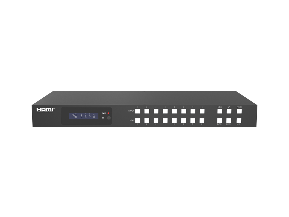 4K30 HDMITM 8x8 Seamless Matrix- CAD-MX988SL