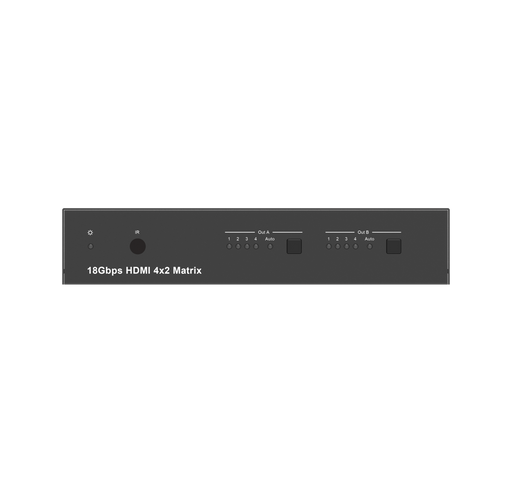 4×2 HDMI 2.0 18Gbps Matrix Switcher- CAD-MXB42AP