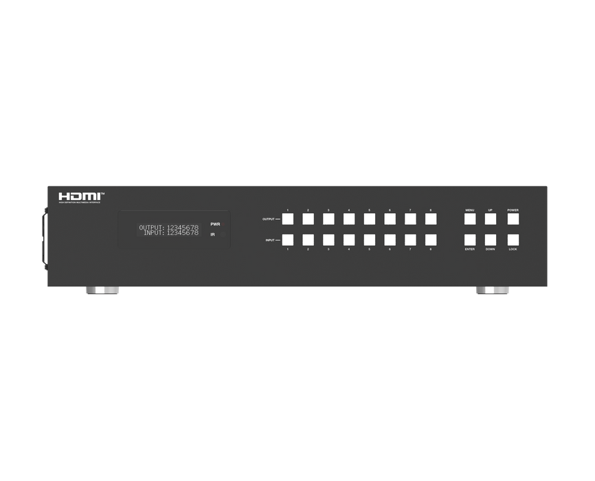 18Gbps 8x8 HDBaseT (150M) Matrix- CAD-MXB88H150