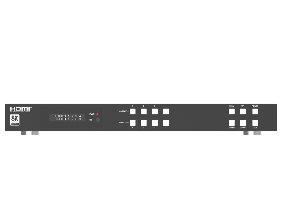 48Gbps 4x4 HDMI™ Matrix- CAD-MXC44A
