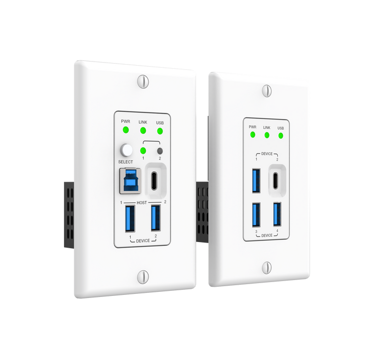 USB 3.2 Gen 1 Extender 100m (Wall Plate/Wall Plate)