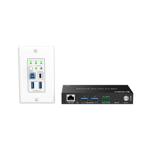 USB 3.2 Gen 1 -Extender 100m (Wall Plate/Box)