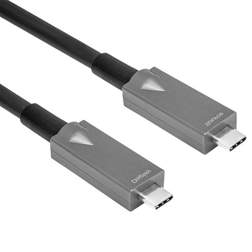 Full-featured Type-C Active Optical Cable Supports audio & video, data and PD charging functions, Model: CAD-AOC