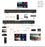 4x2 Seamless Matrix Switcher  with Multiview and USB 3.2 Capture- Model Number CAD-HPMXB42LMVUC