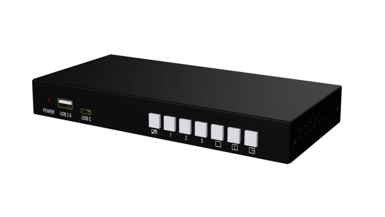 USB/HDMI Video Selector and Mixer