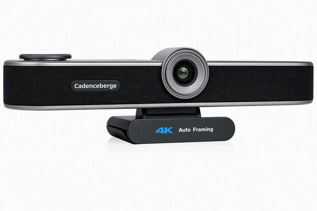 Cadenceberge CAD-300CVA  All-in-One 4K AI ePTZ Huddle Room Video Bar -CAD-300CVA