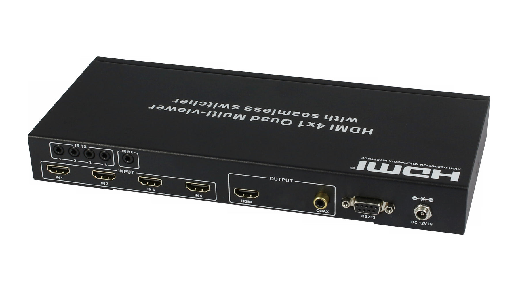 HDMI 4X1 HDMI Quad Multi-Viewer With Seamless Switcher over