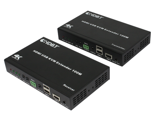 HDBaseT 2.0 extender (KVM USB) 4K 100M freeshipping - Cadenceberge