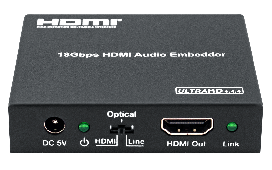 HDMI 18Gbps Audio Embedder with HDCP 2.2 freeshipping - Cadenceberge