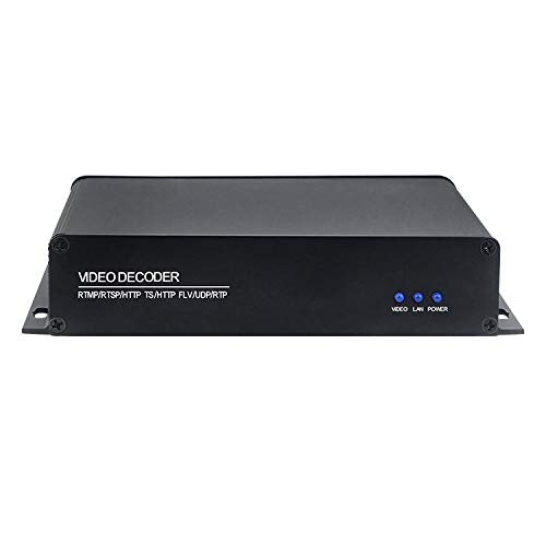Cadenceberge 4K HDMI H.265 4K HDMI/VGA/CVBS Video Decoder Stream Receiver for RTSP RTMP UDP HTTP HLS