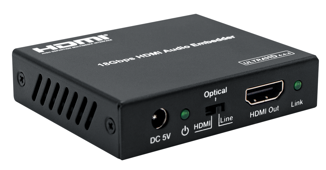 HDMI 18Gbps Audio Embedder with HDCP 2.2 freeshipping - Cadenceberge