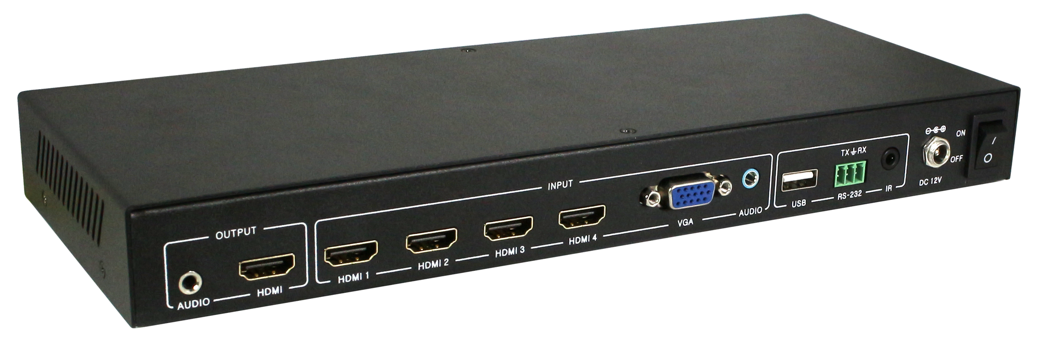 5x1 4k60 Presentation Multi-format Scaler Auto Switcher freeshipping - Cadenceberge