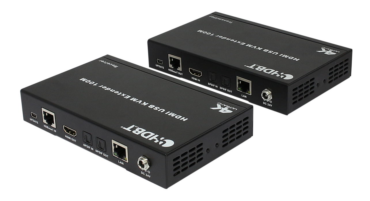 HDBaseT 2.0 extender (KVM USB) 4K 100M freeshipping - Cadenceberge