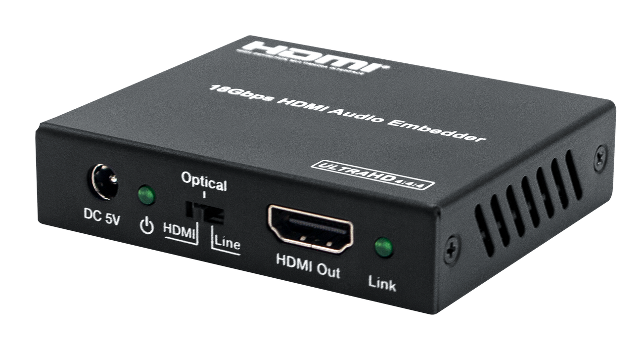 HDMI 18Gbps Audio Embedder with HDCP 2.2 freeshipping - Cadenceberge