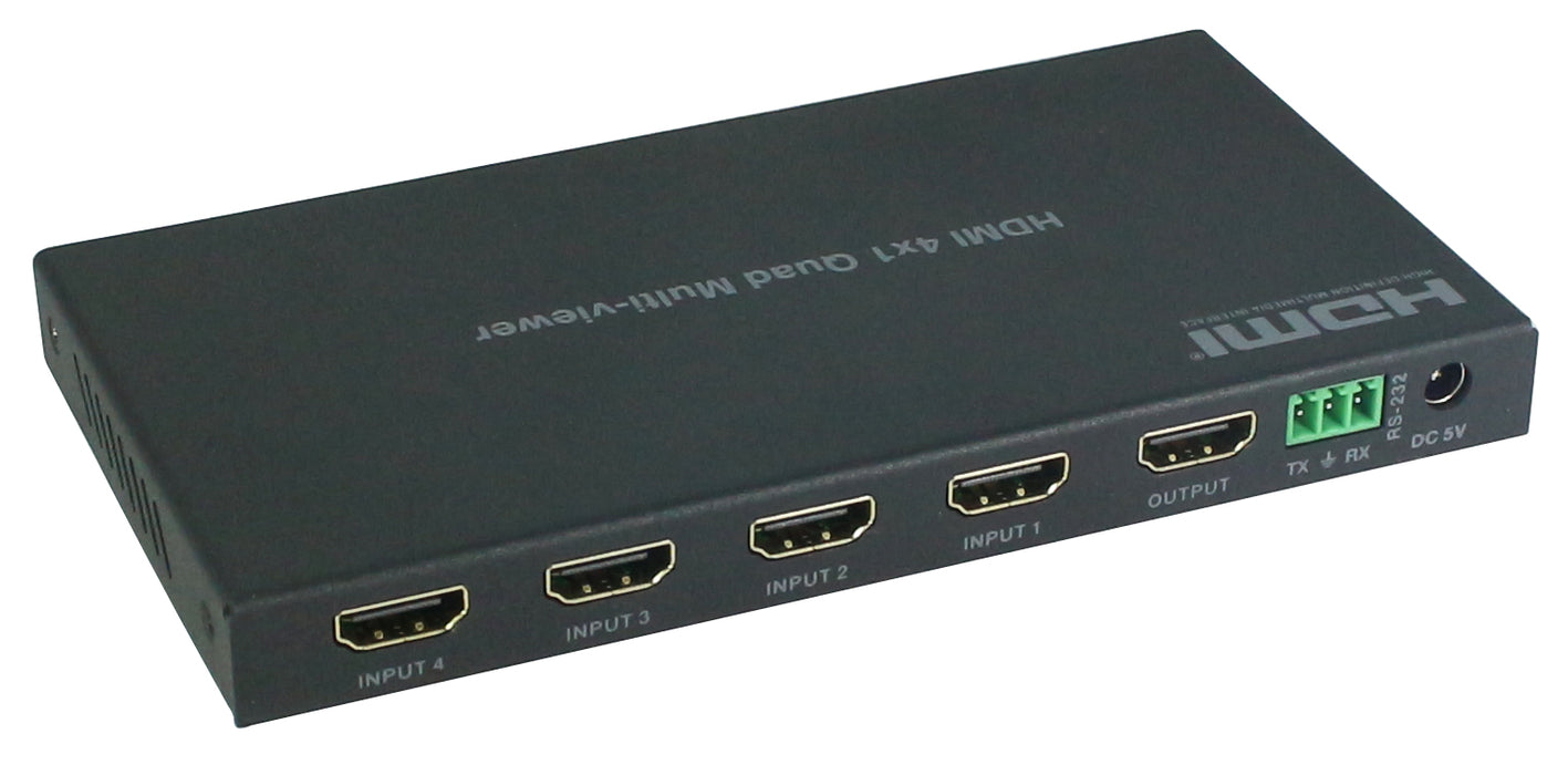 HDMI 1.3 4X1  switcher with Quad Multi-Viewer freeshipping - Cadenceberge