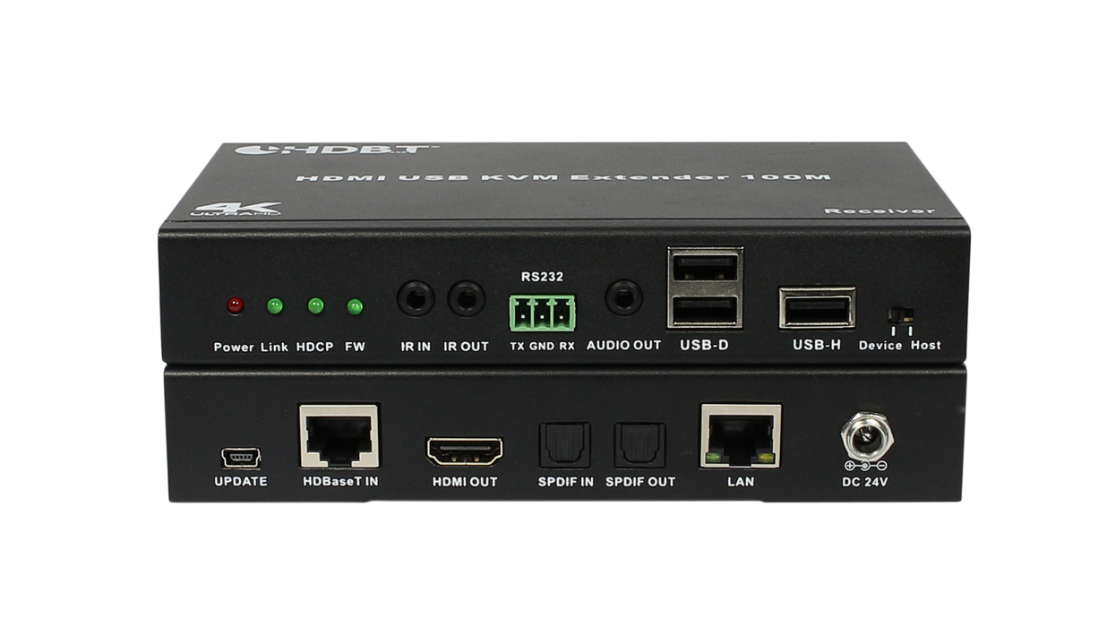 HDBaseT 2.0 extender (KVM USB) 4K 100M freeshipping - Cadenceberge