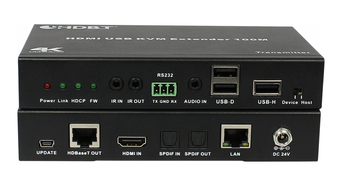 HDBaseT 2.0 extender (KVM USB) 4K 100M freeshipping - Cadenceberge