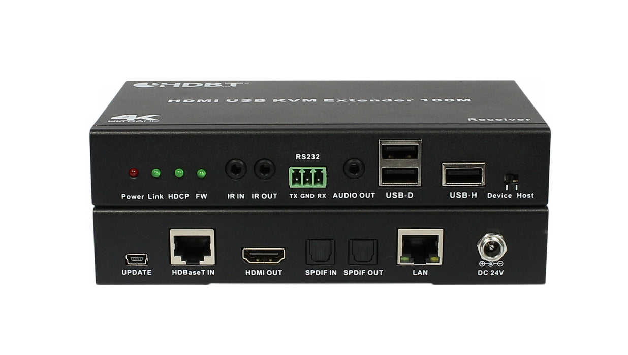 HDBaseT 2.0 extender (KVM USB) 4K 100M freeshipping - Cadenceberge