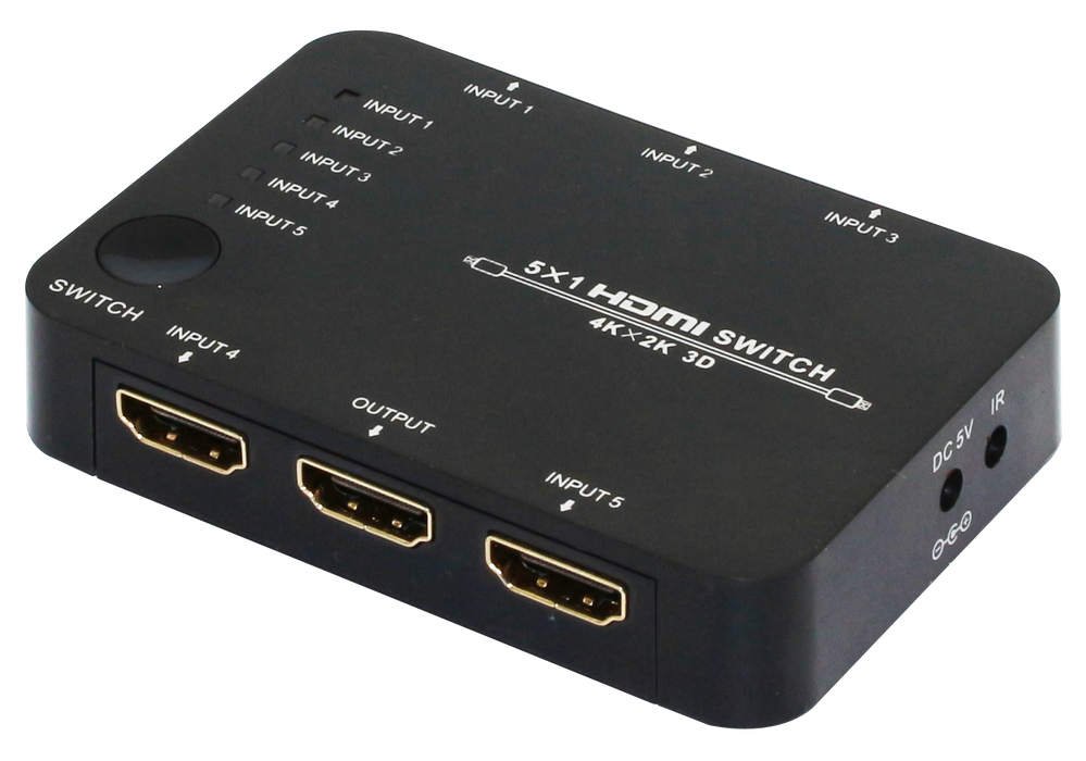 5X1 HDMI 1.4 Switch freeshipping - Cadenceberge