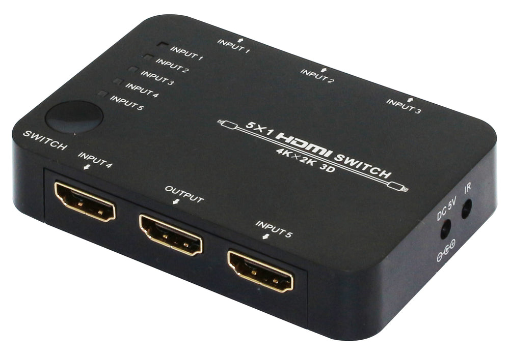 5X1 HDMI 1.4 Switch freeshipping - Cadenceberge